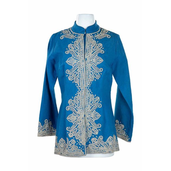 Jeannie McQueeny Jackets SM Blue - Picture 1 of 2